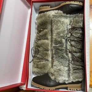 Impo faux fur arcadia boots